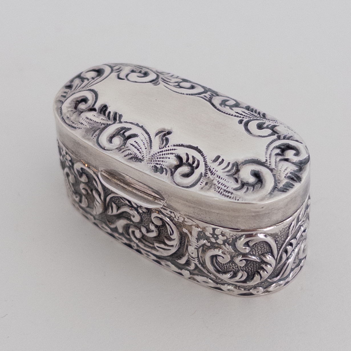 Sterling Silver Traveler's Ring Box