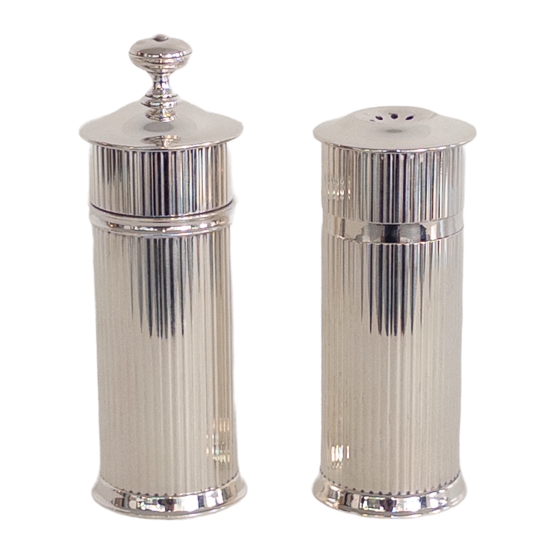 Christofle Cannele Salt and Pepper Set