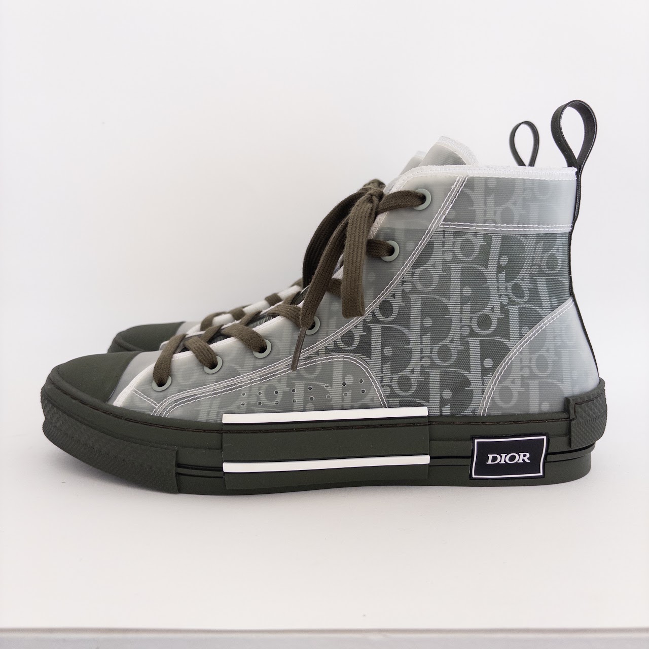 Christian Dior High Top Court Sneakers