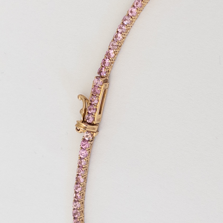 14K Gold and Kunzite Necklace