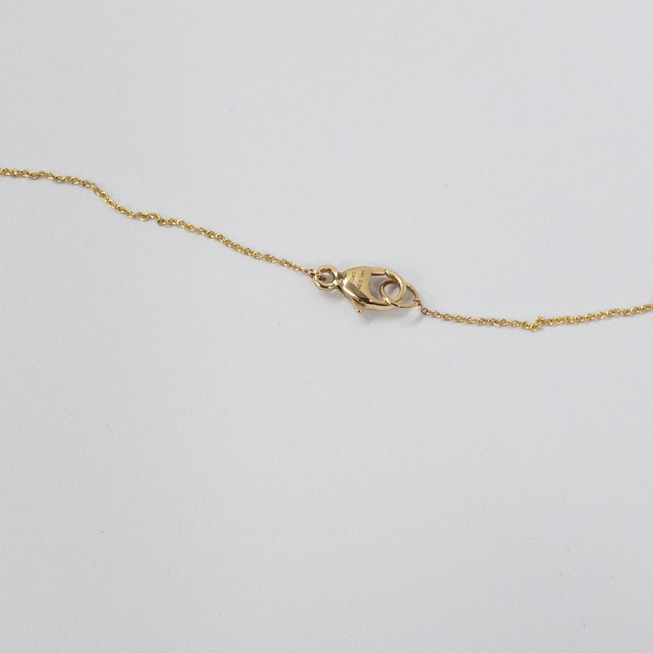 Dana Rebecca 14K Gold & Diamond 'Sadie Pearl' Mini V Necklace