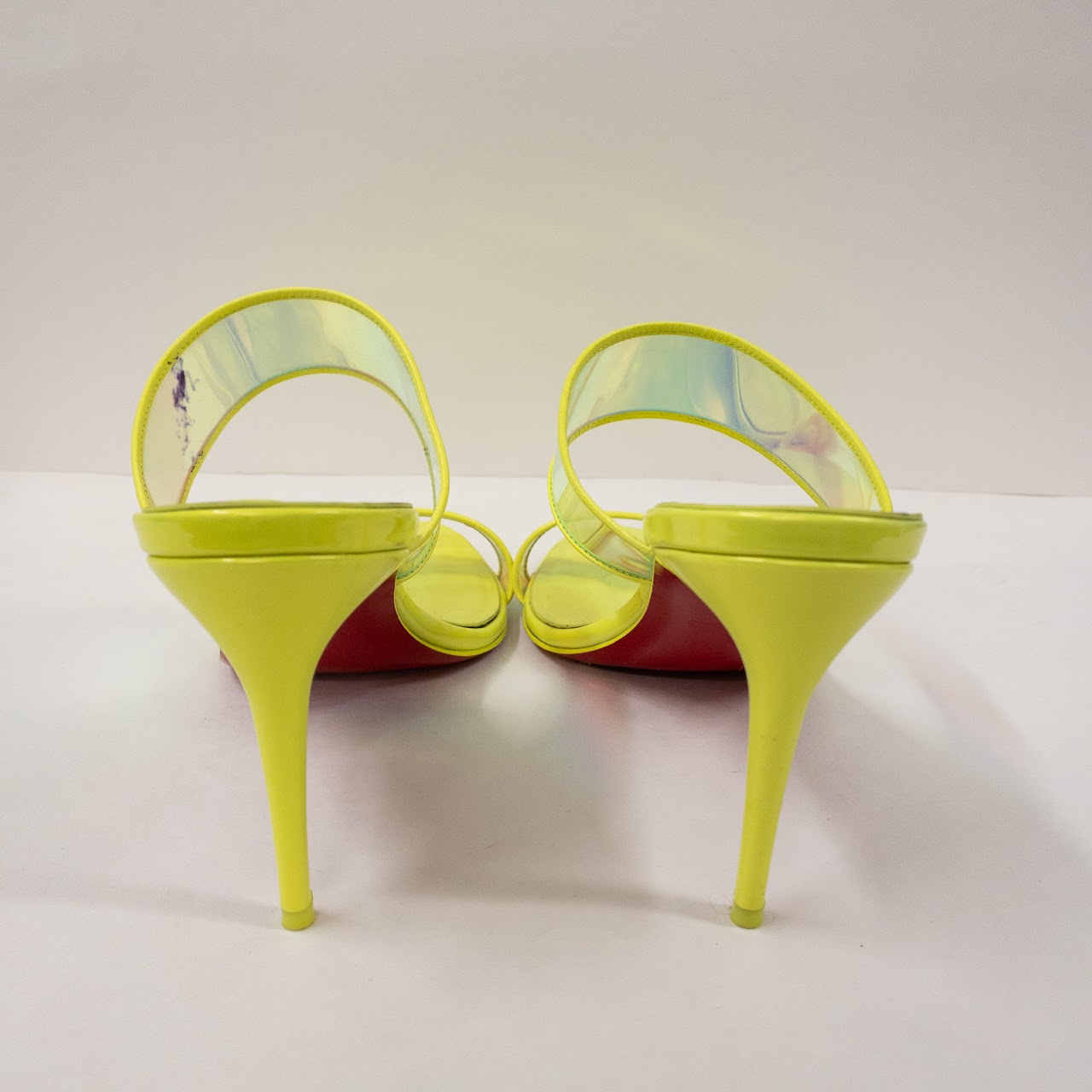 Christian Louboutin Just Loubi Two-Strap Sandals