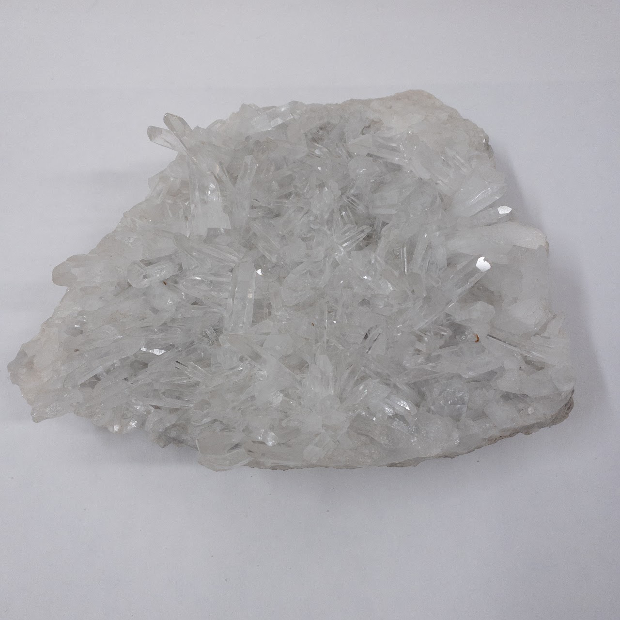 White Quartz Crystal Cluster Specimen