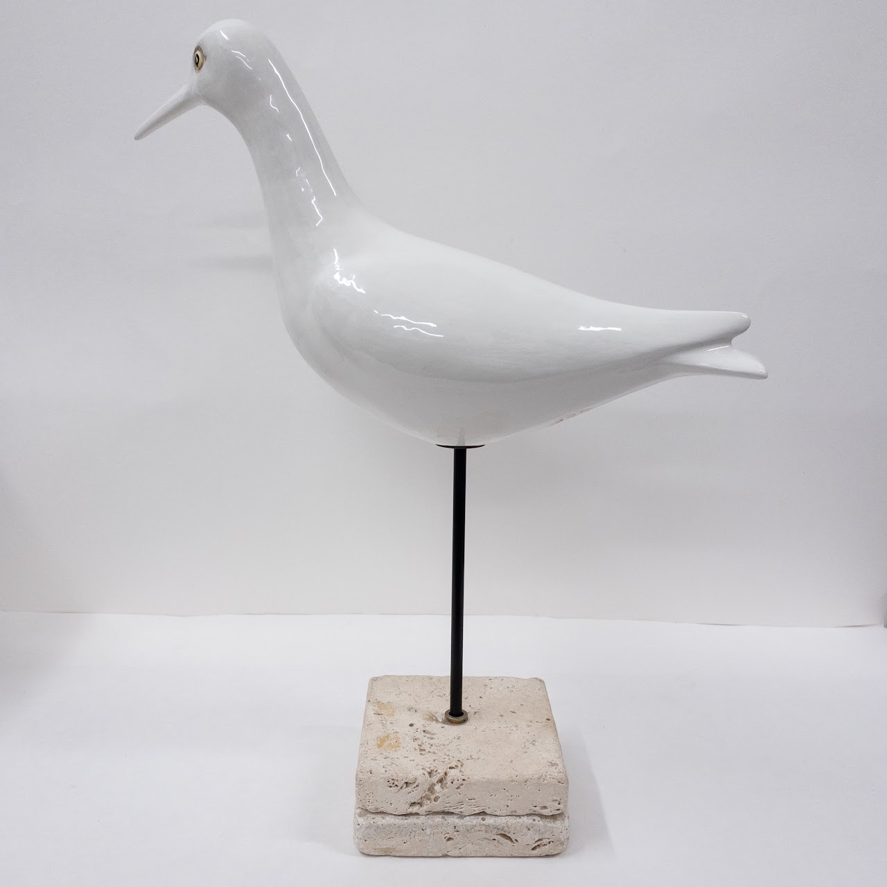 Vietri Italy Mounted Ceramic Bird Duo