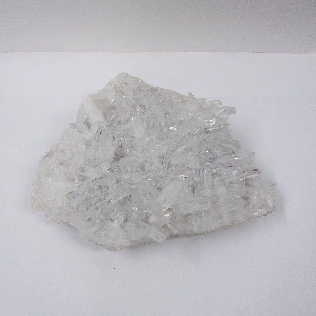 White Quartz Crystal Cluster Specimen