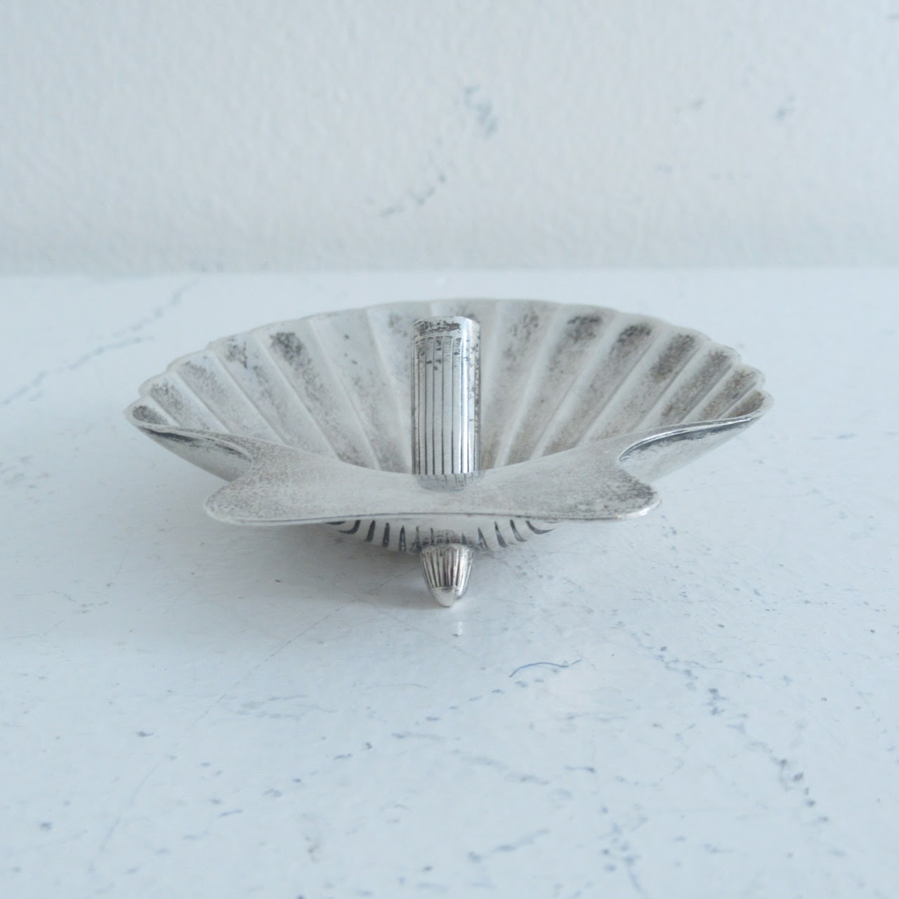 Tiffany & Co. Sterling Silver Seashell Pen Holder