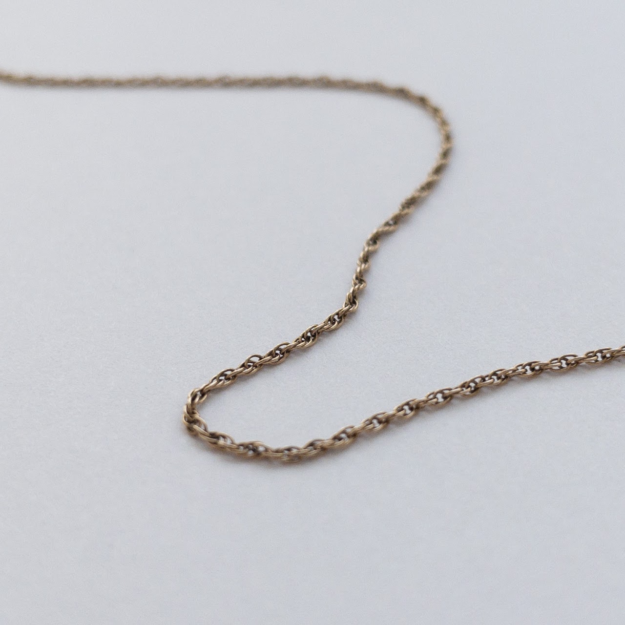 14K Gold Chain Necklace