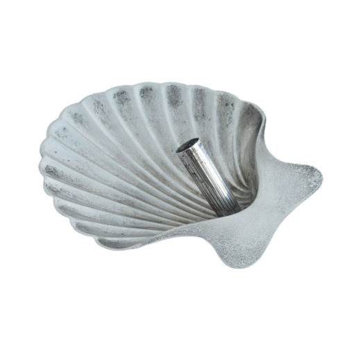 Tiffany & Co. Sterling Silver Seashell Pen Holder