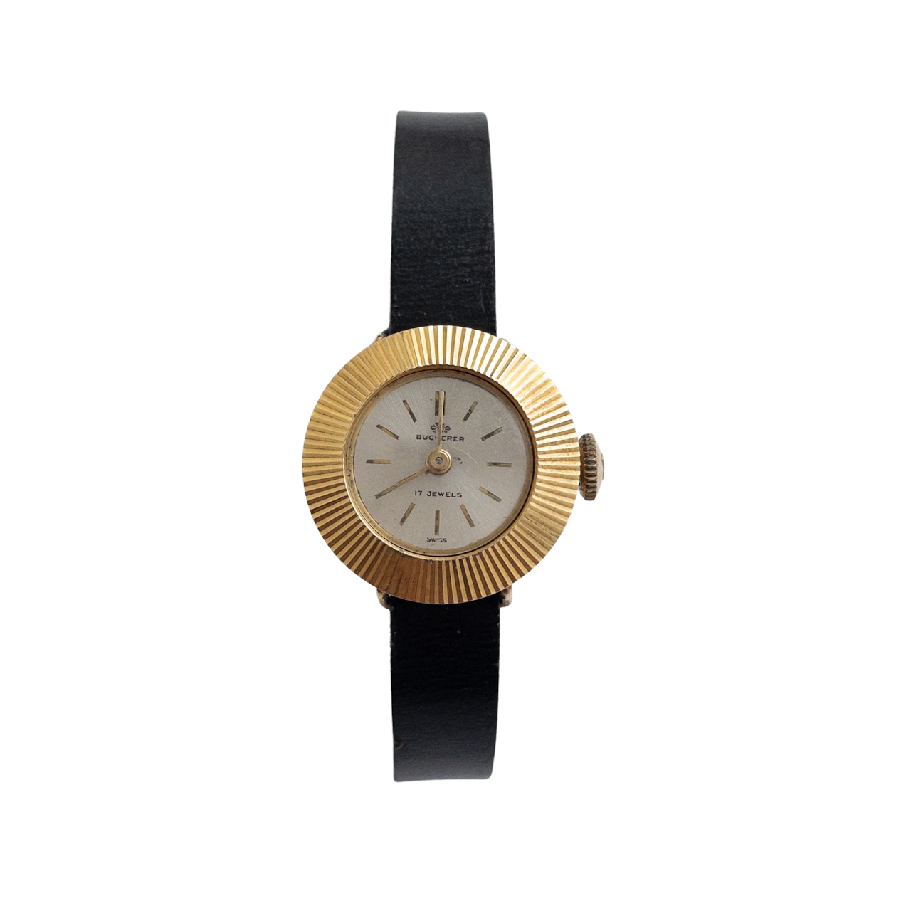 Bucherer Gold-Plated Vintage Watch