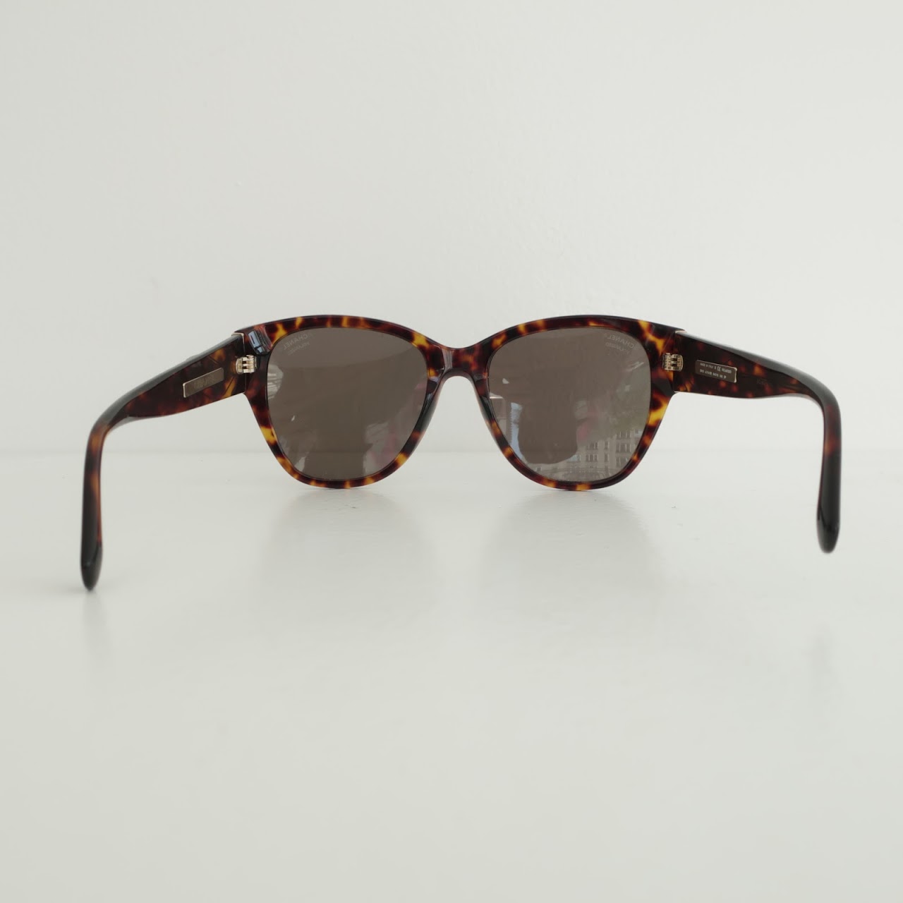 Chanel Faux Tortoise Shell Sunglasses