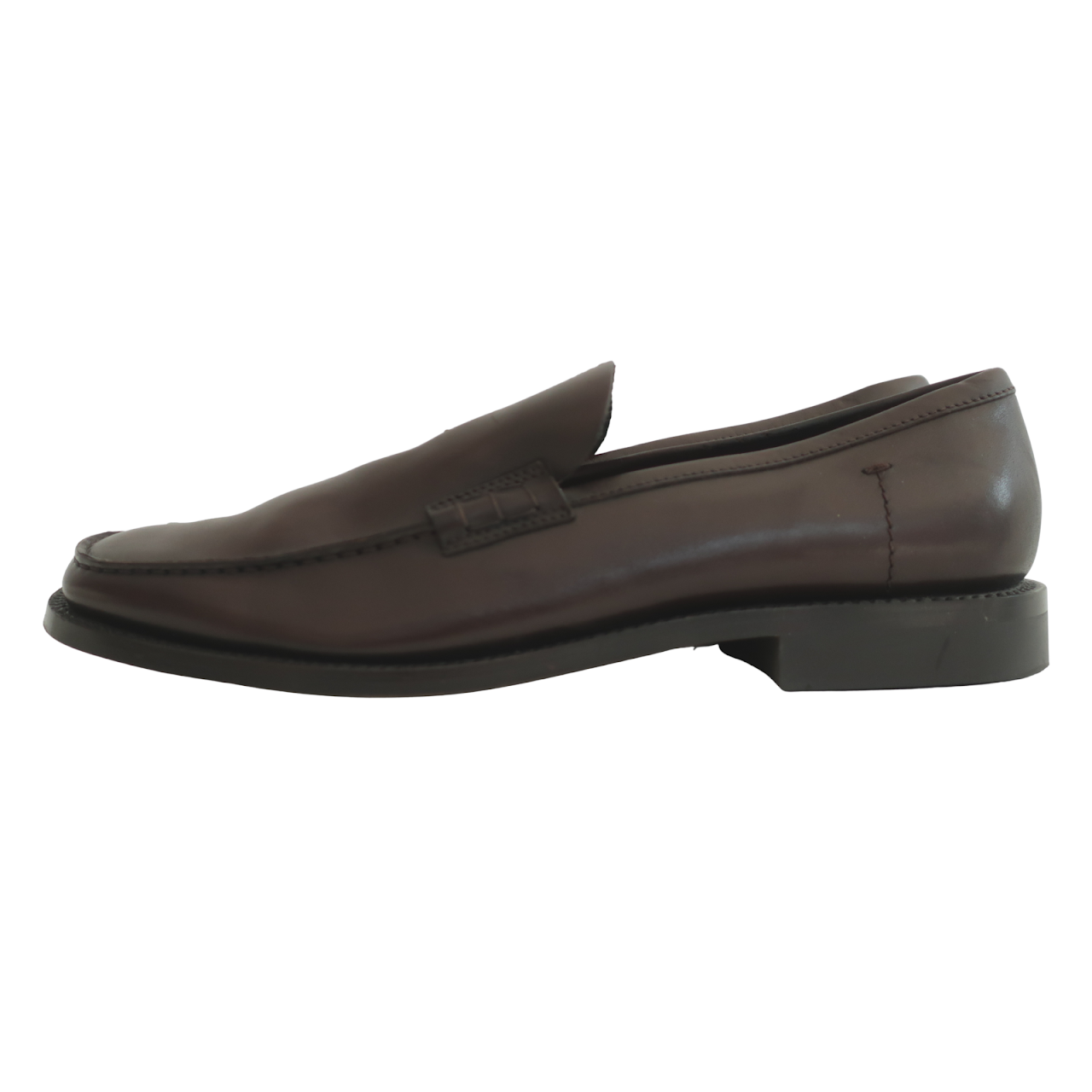 Prada Brown Leather Loafers