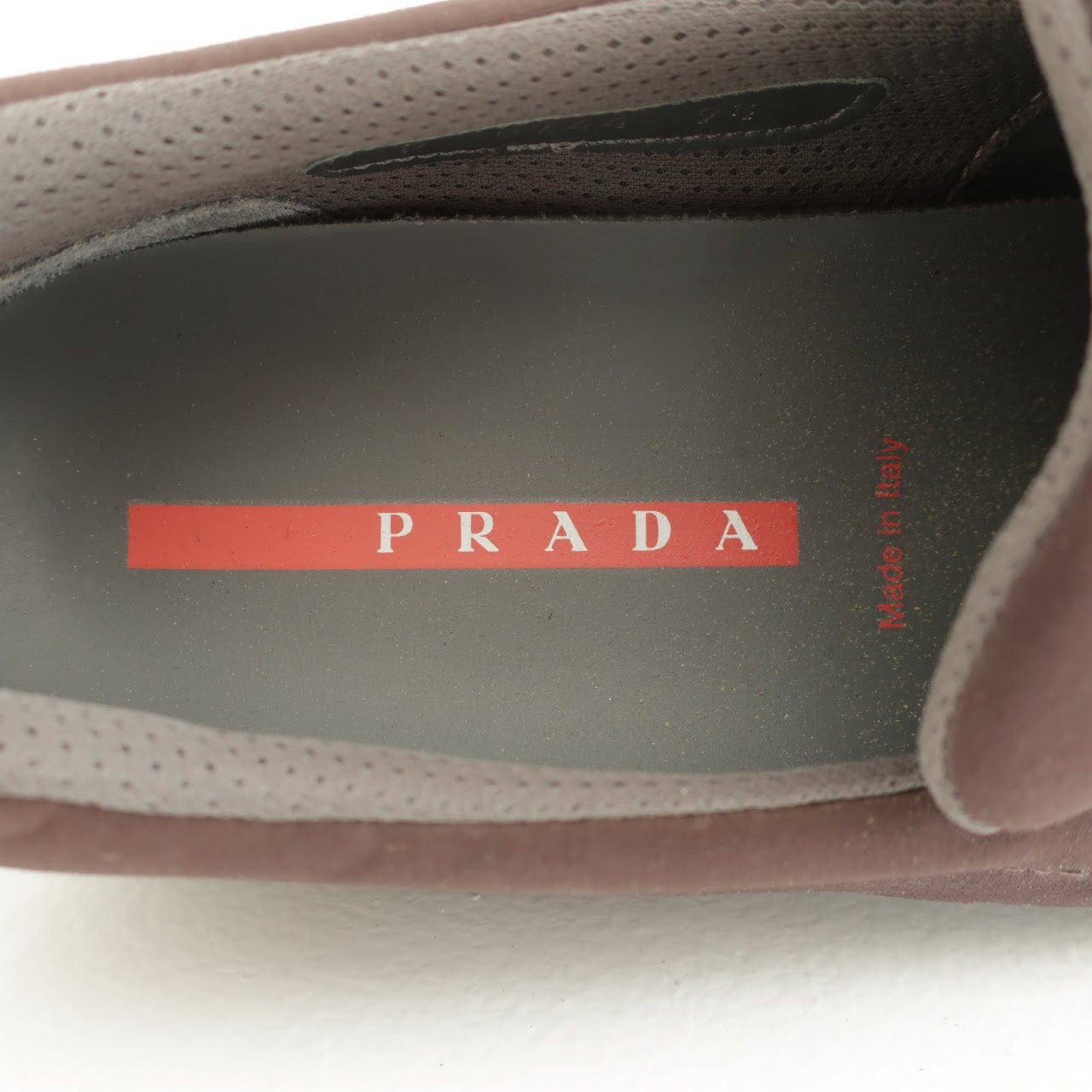 Prada Brown Nylon Loafers