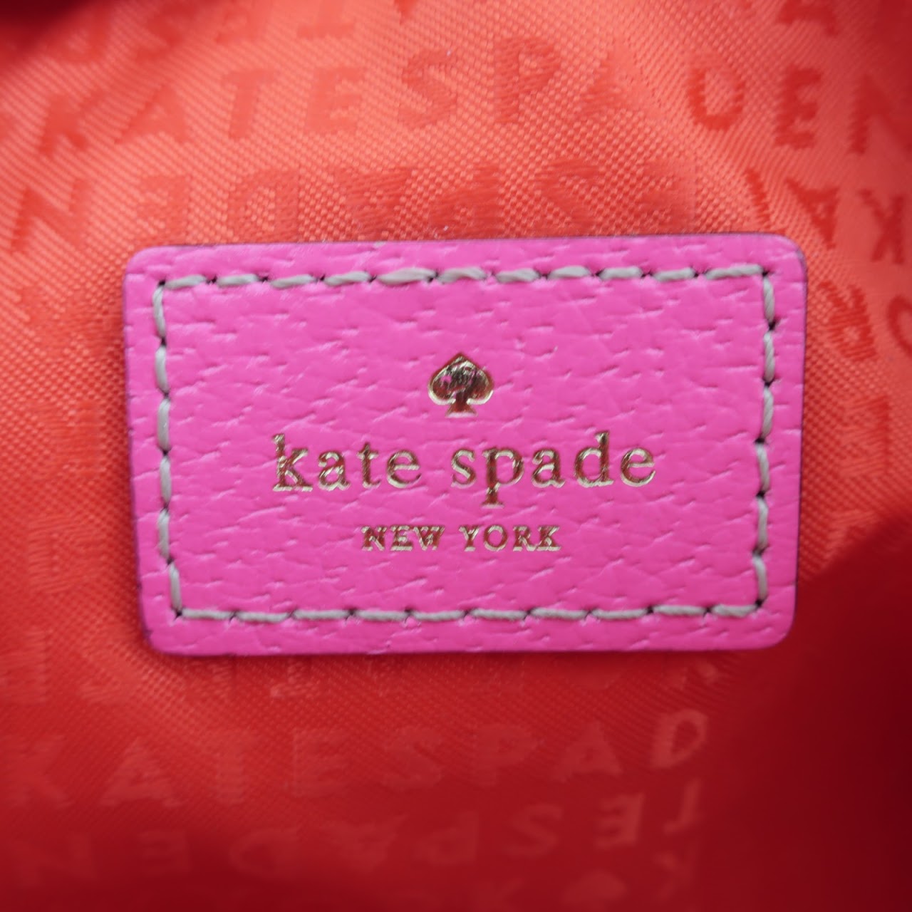 Kate Spade Pink Leather Pouch