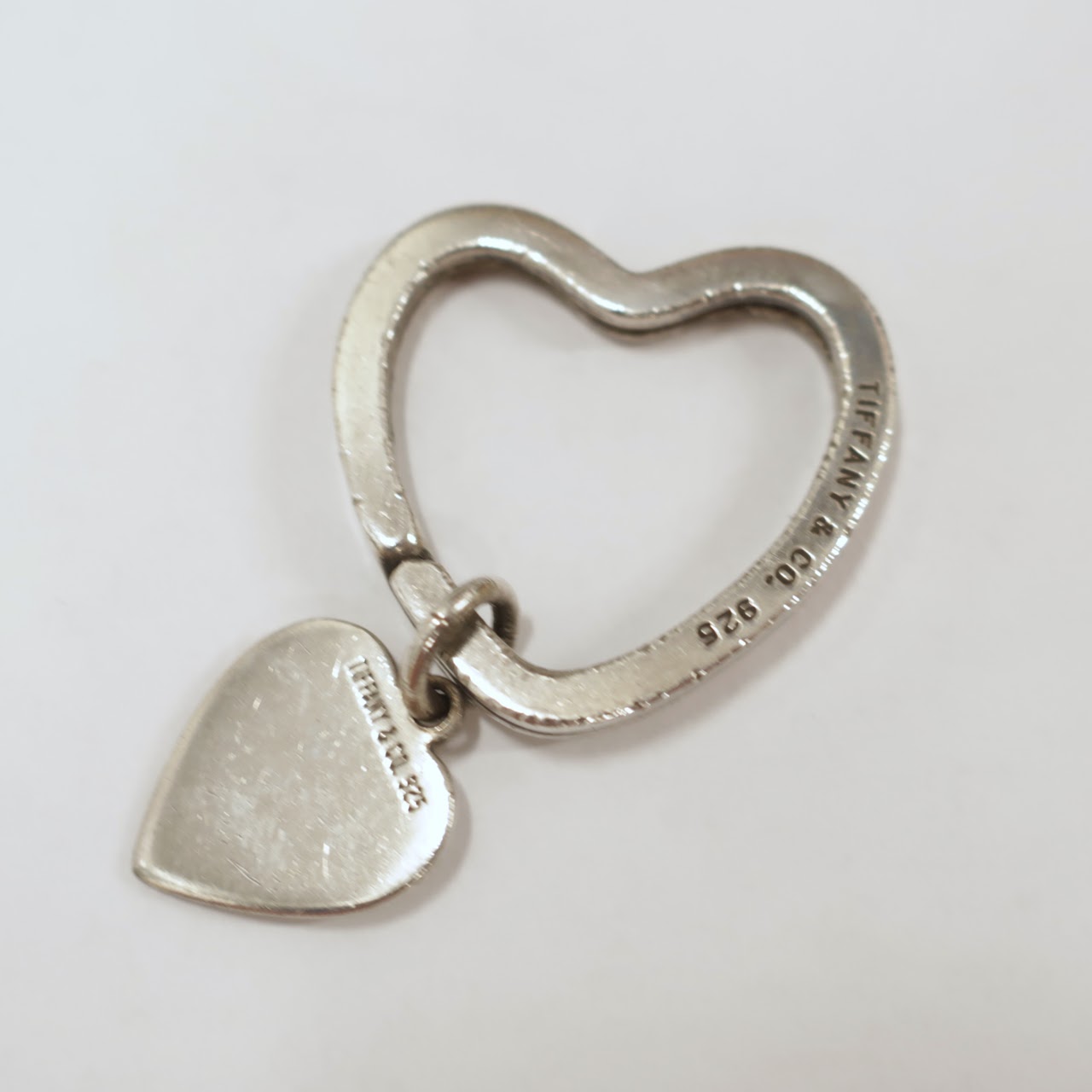 Tiffany & Co. Sterling Silver Heart Keychain