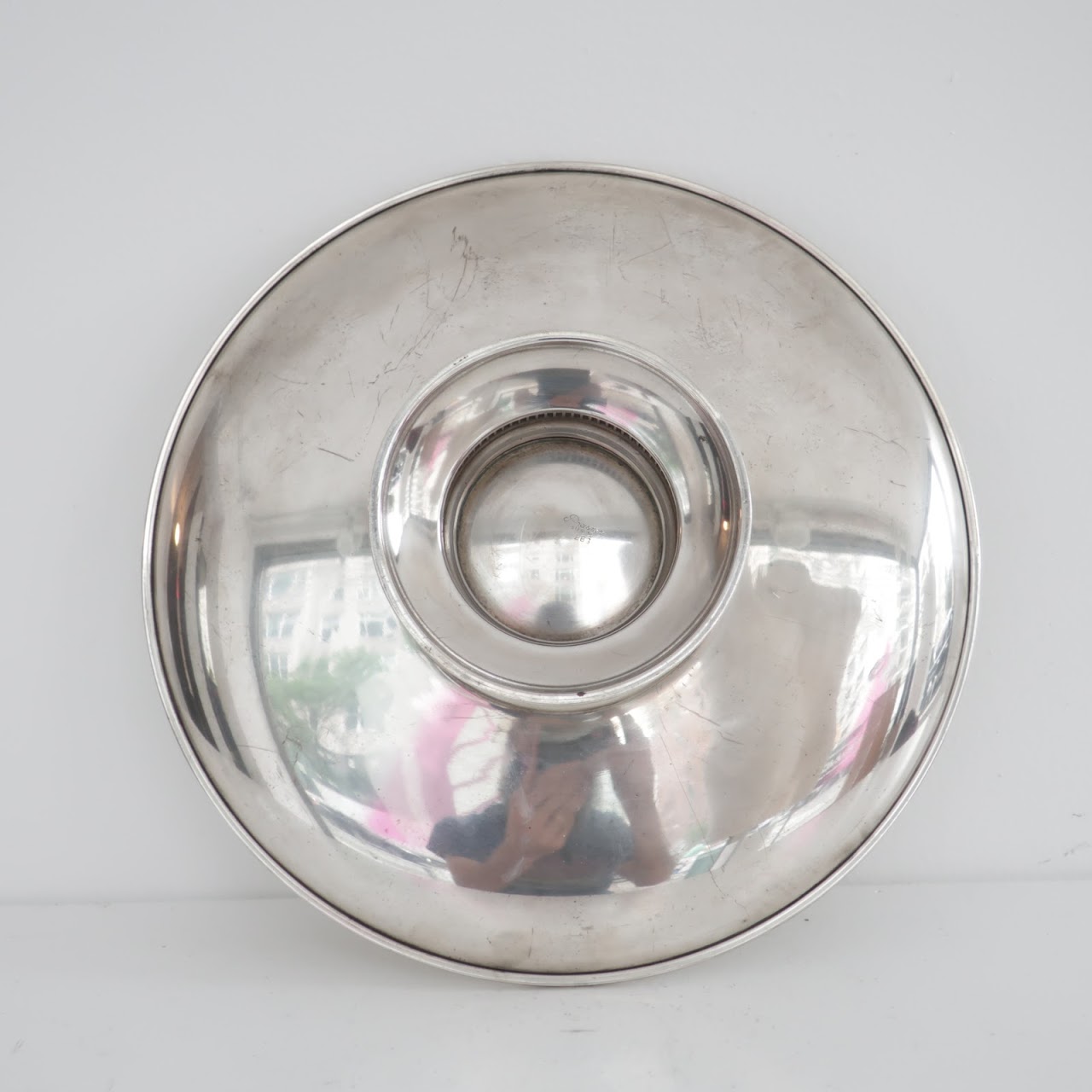 Preisner Sterling Silver Footed Tray