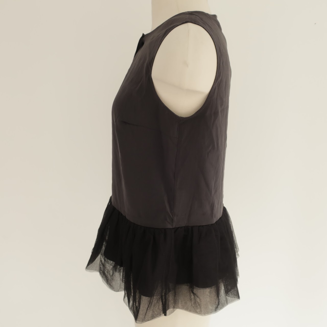 Brunello Cucinelli Silk Sleeveless Blouse