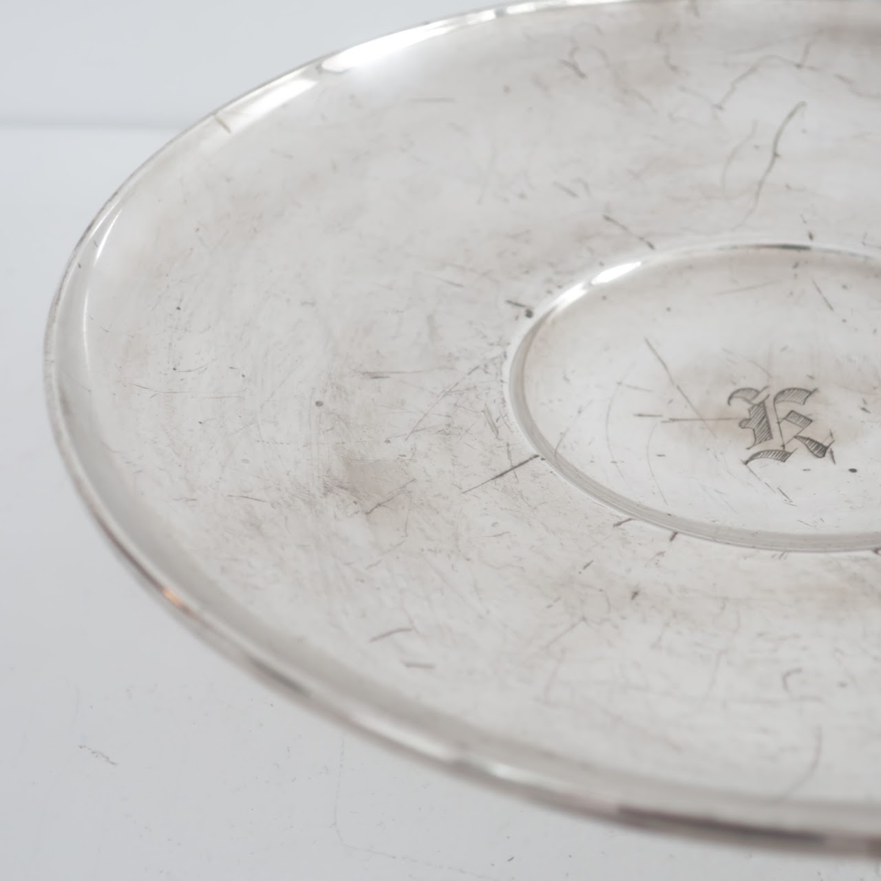 Preisner Sterling Silver Footed Tray