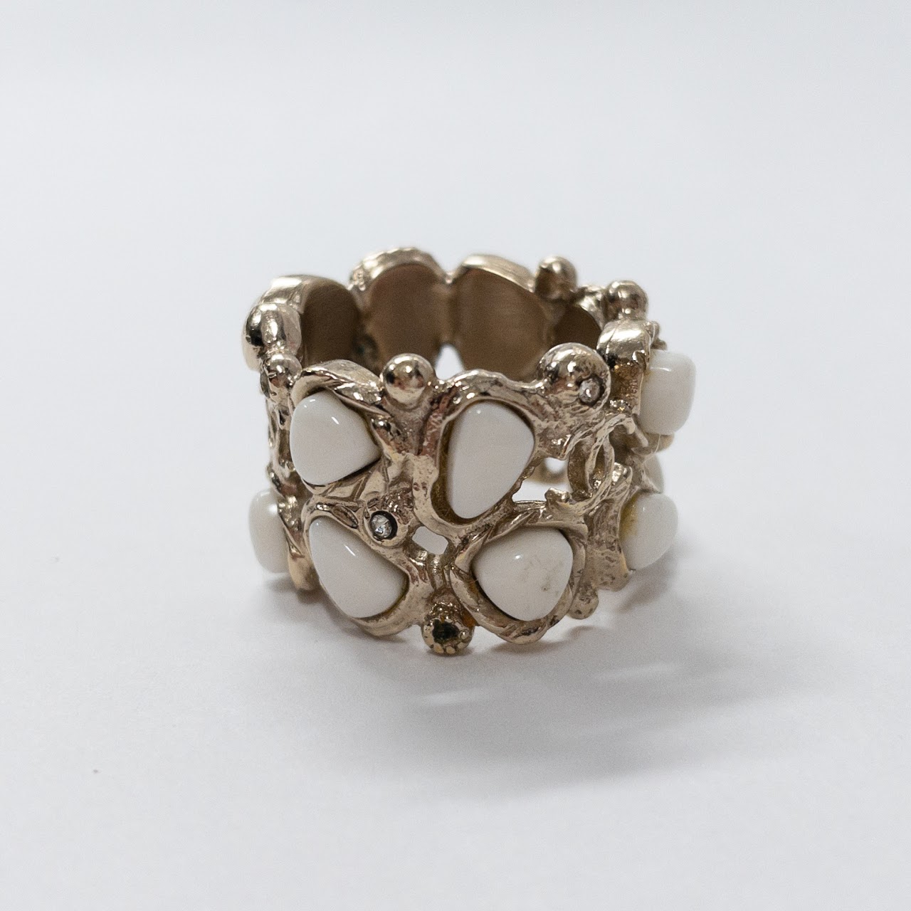 Chanel Chunky CC Ring