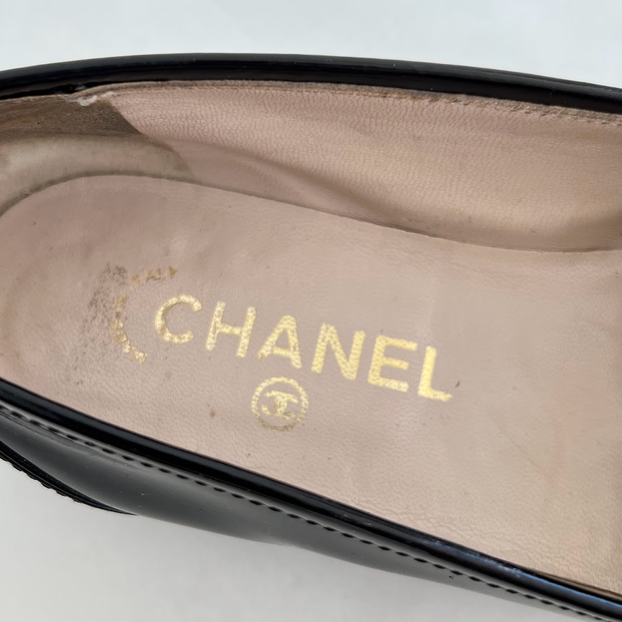 Chanel Patent Leather Loafers