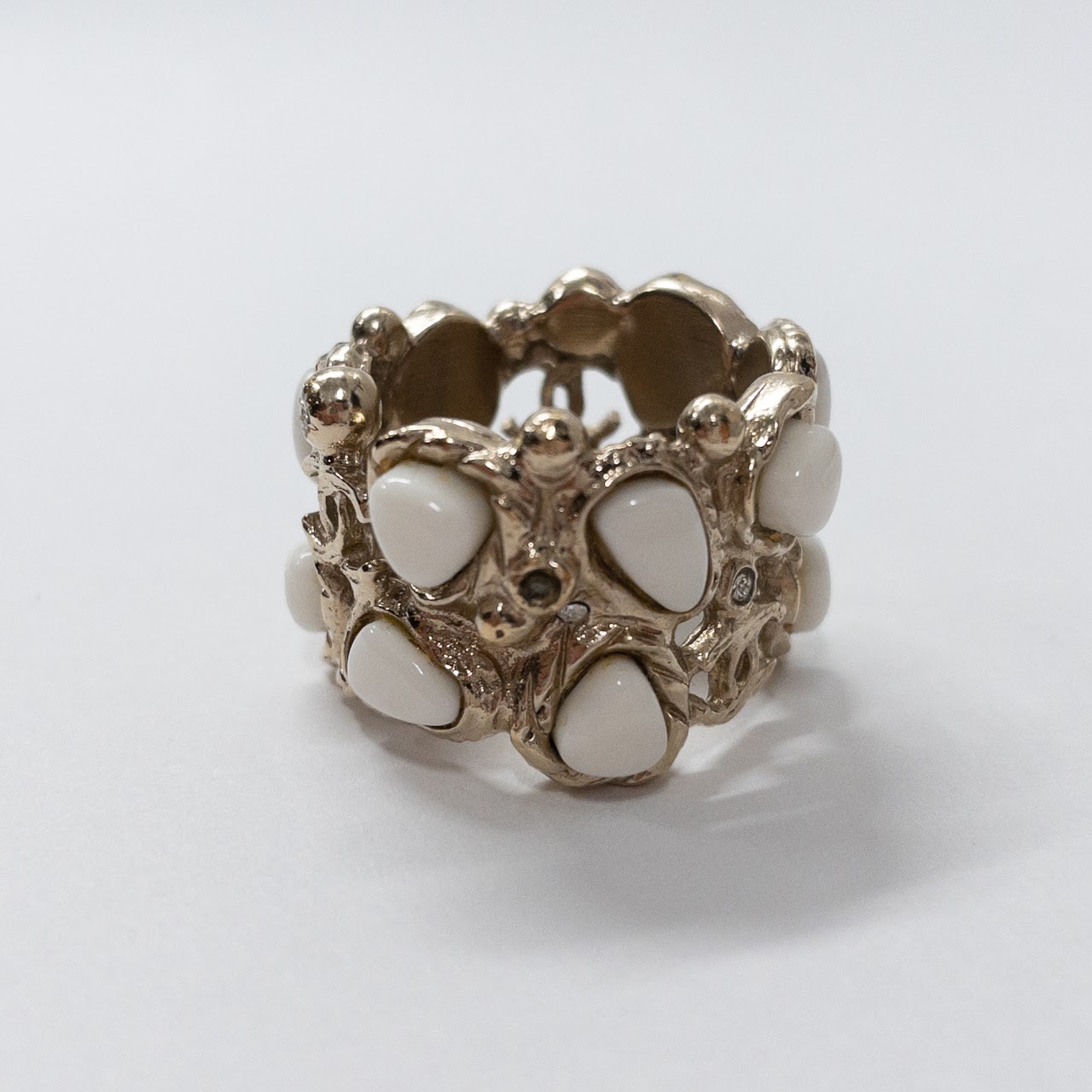 Chanel Chunky CC Ring