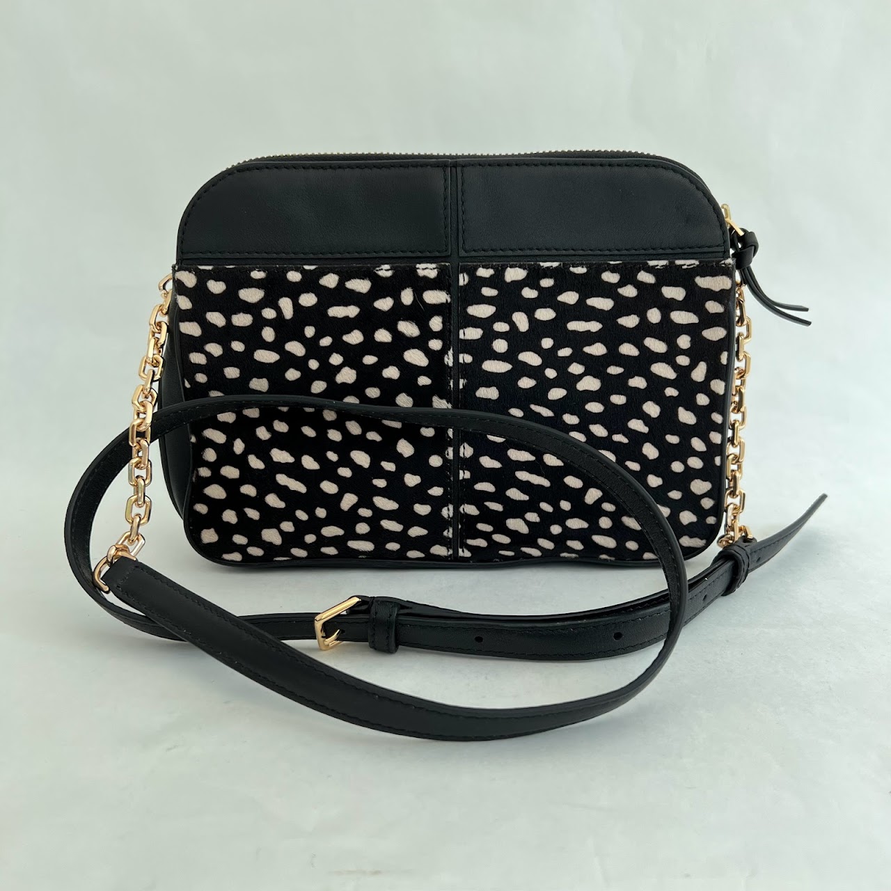 Tory Burch Spotted Pony Hair Crossbody