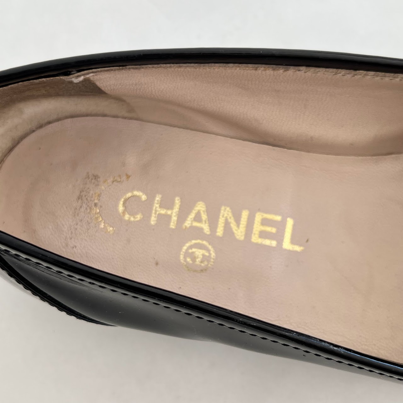 Chanel Patent Leather Loafers