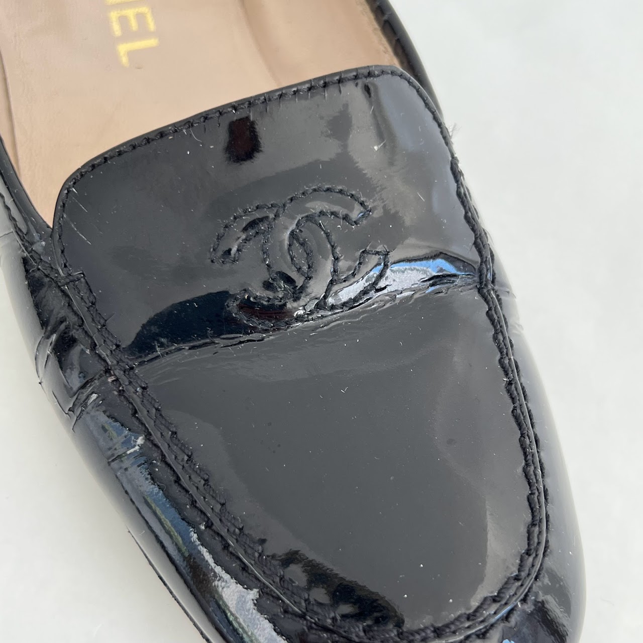 Chanel Patent Leather Loafers