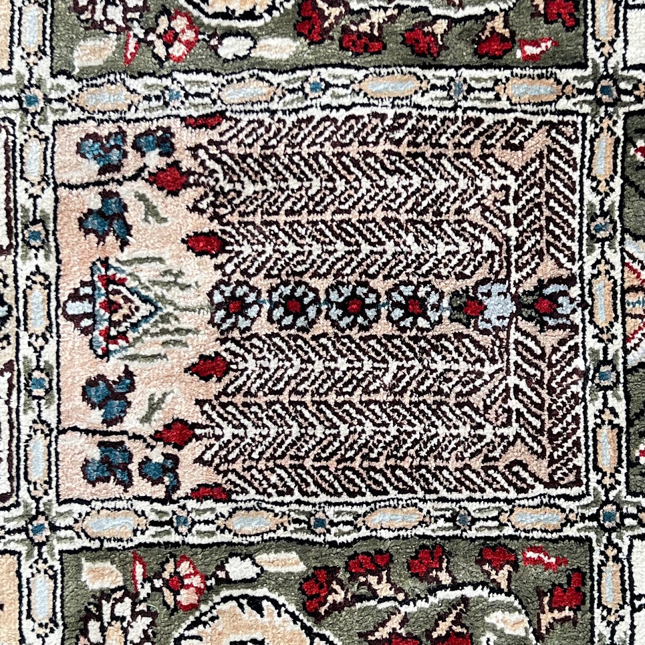 Silk Kashan Four Seasons Garden Rug