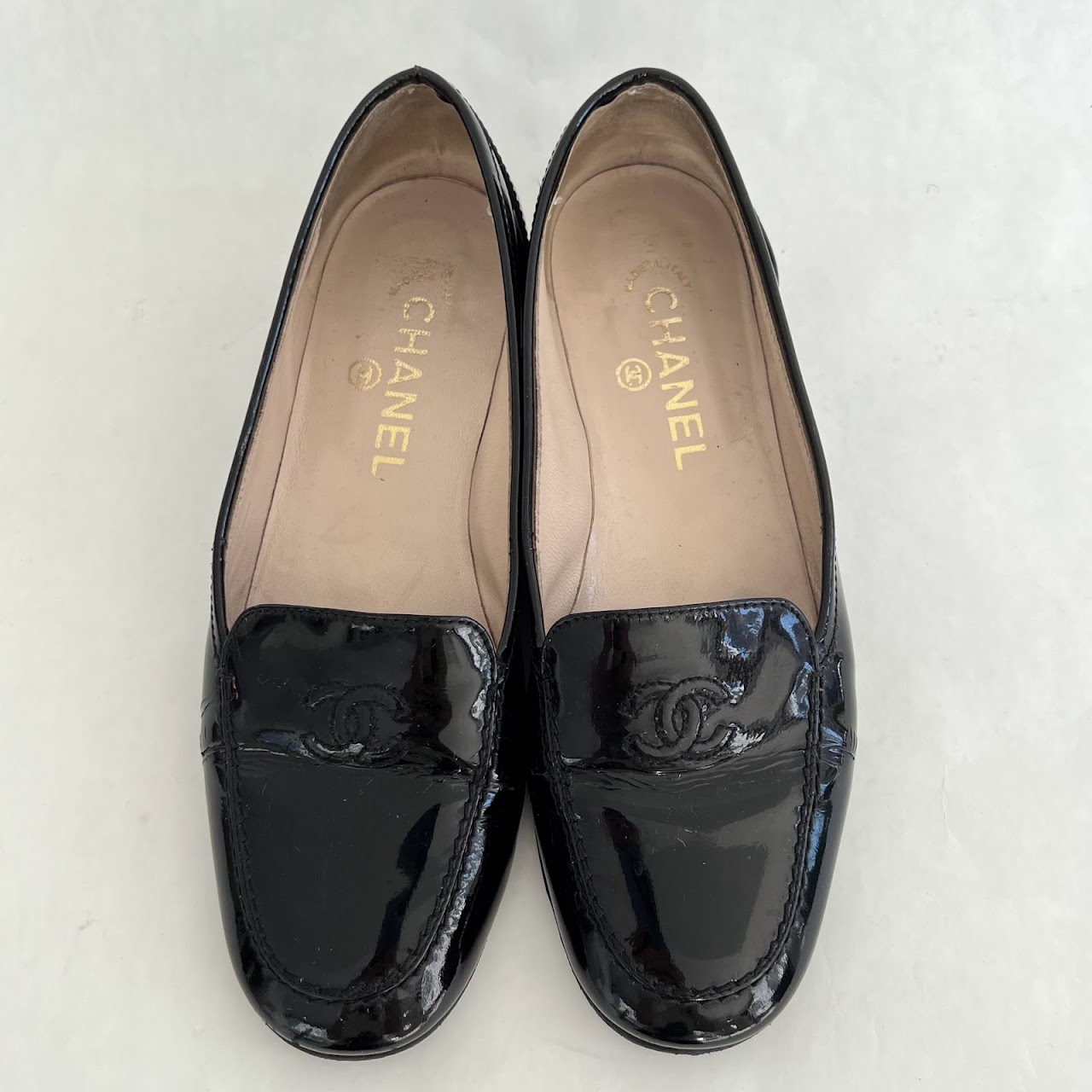 Chanel Patent Leather Loafers