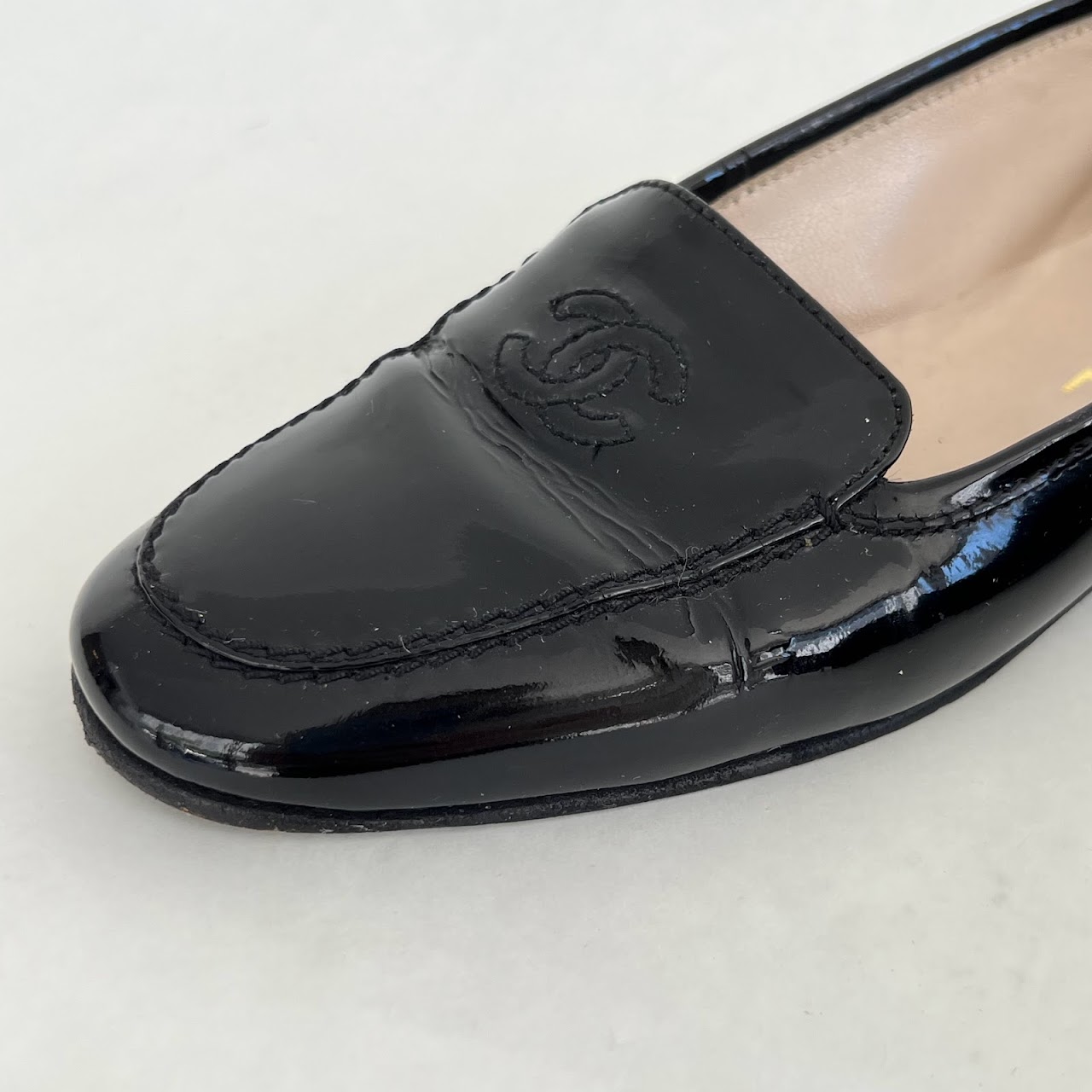 Chanel Patent Leather Loafers