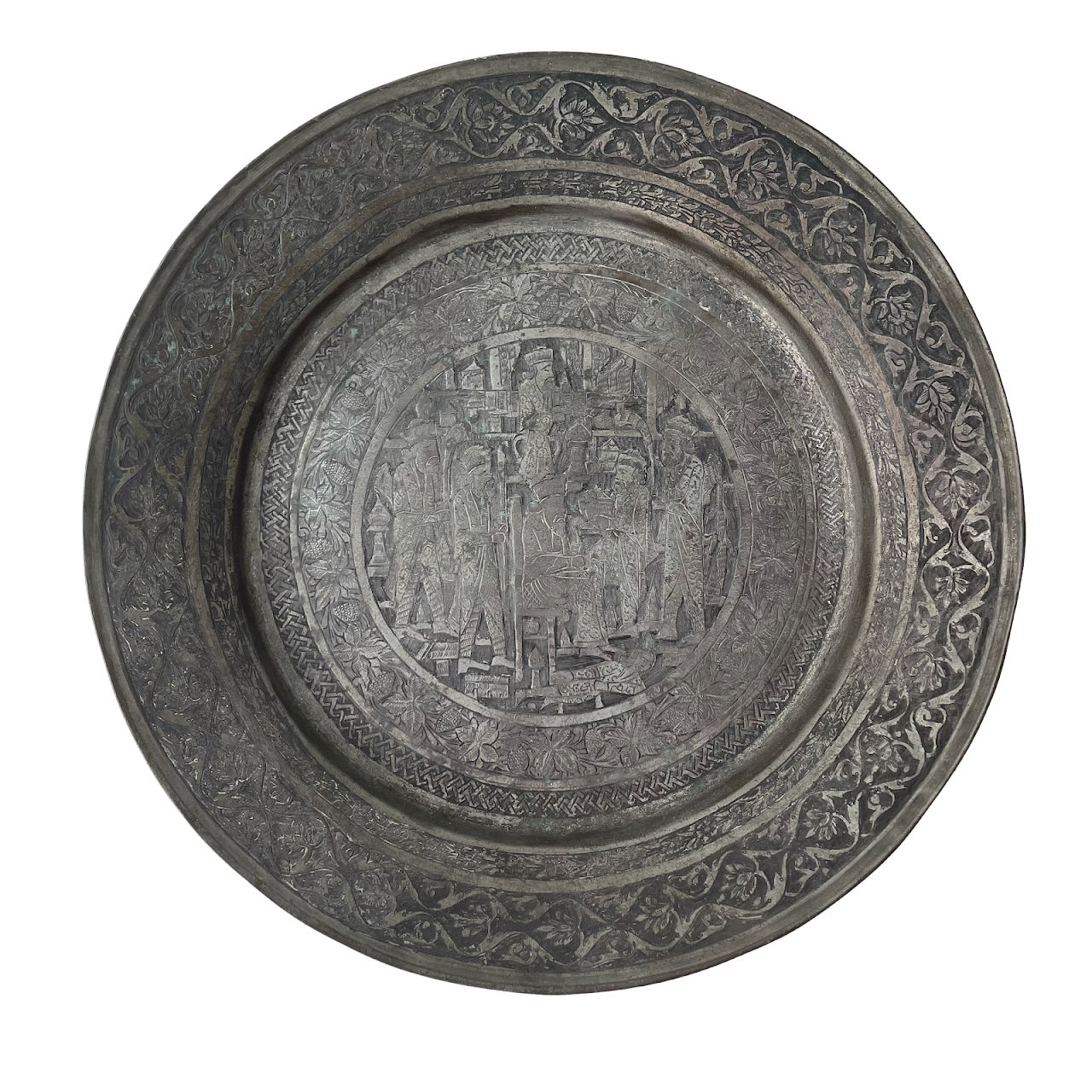 Etched Metal Platter