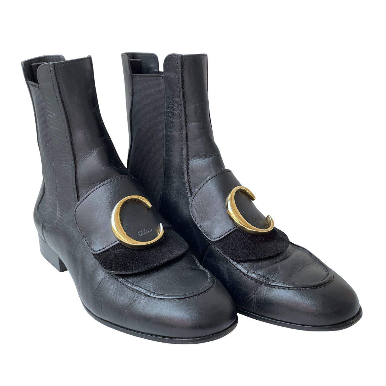 Chloé 'C' Chelsea Boots