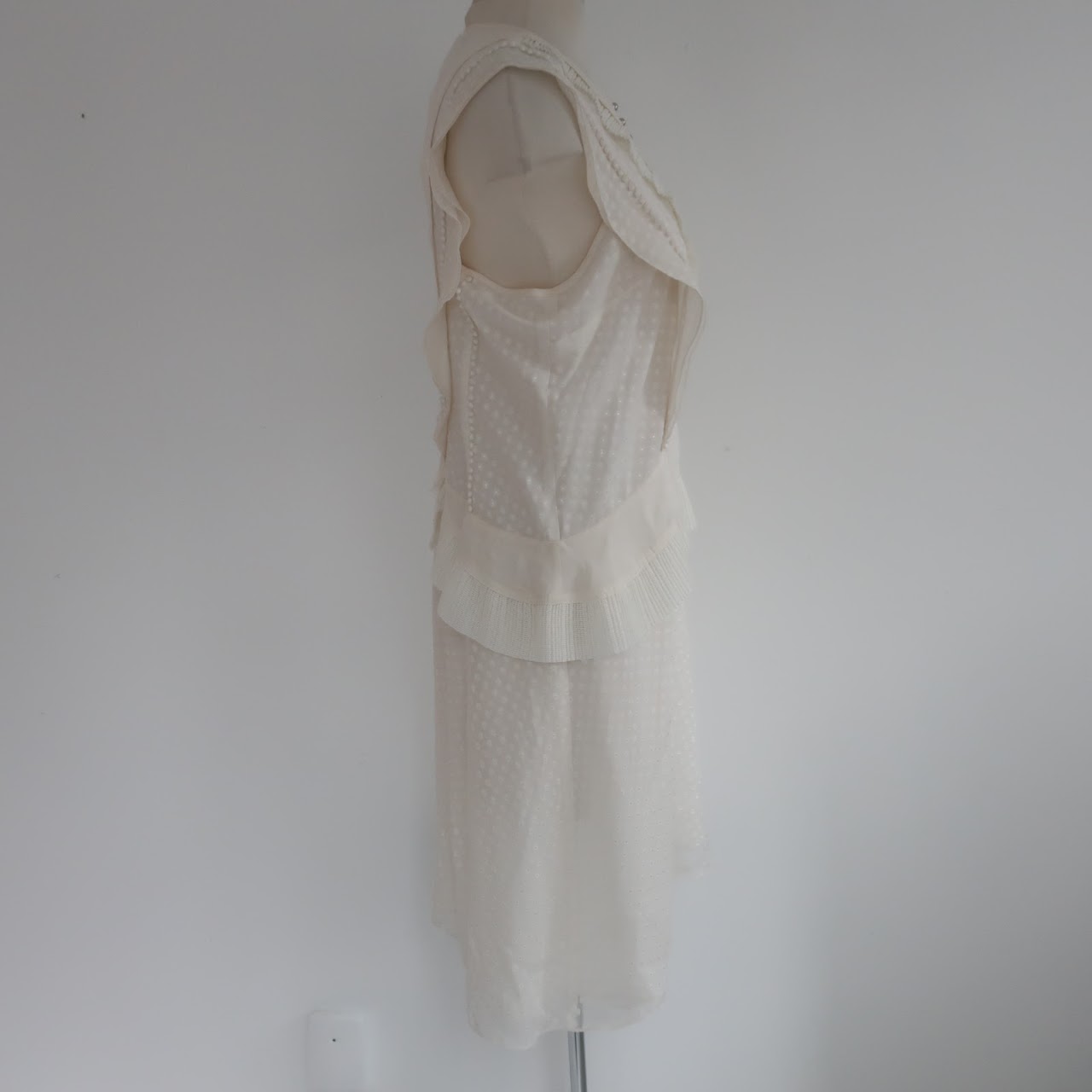 Proenza Schouler Sleeveless Ivory Dress