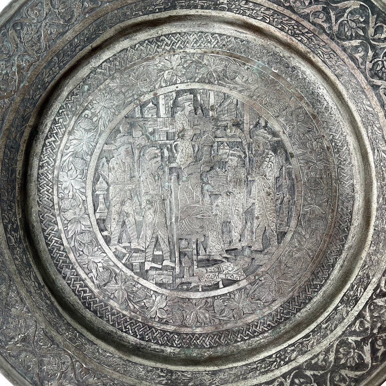 Etched Metal Platter