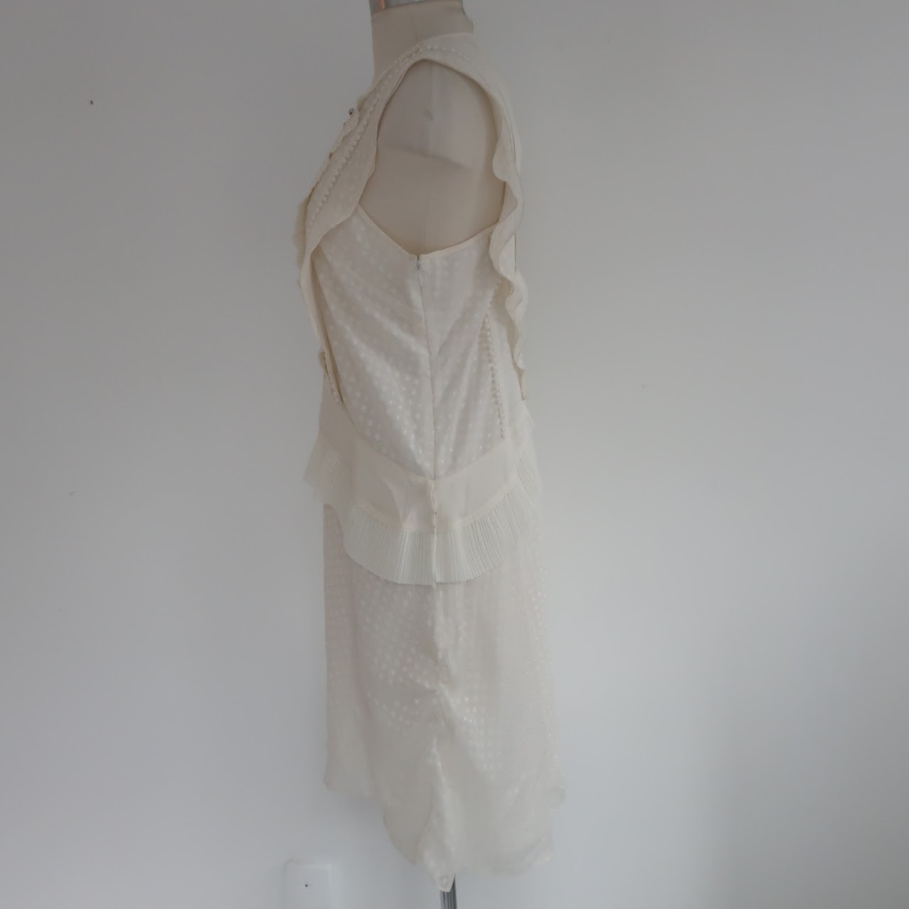 Proenza Schouler Sleeveless Ivory Dress