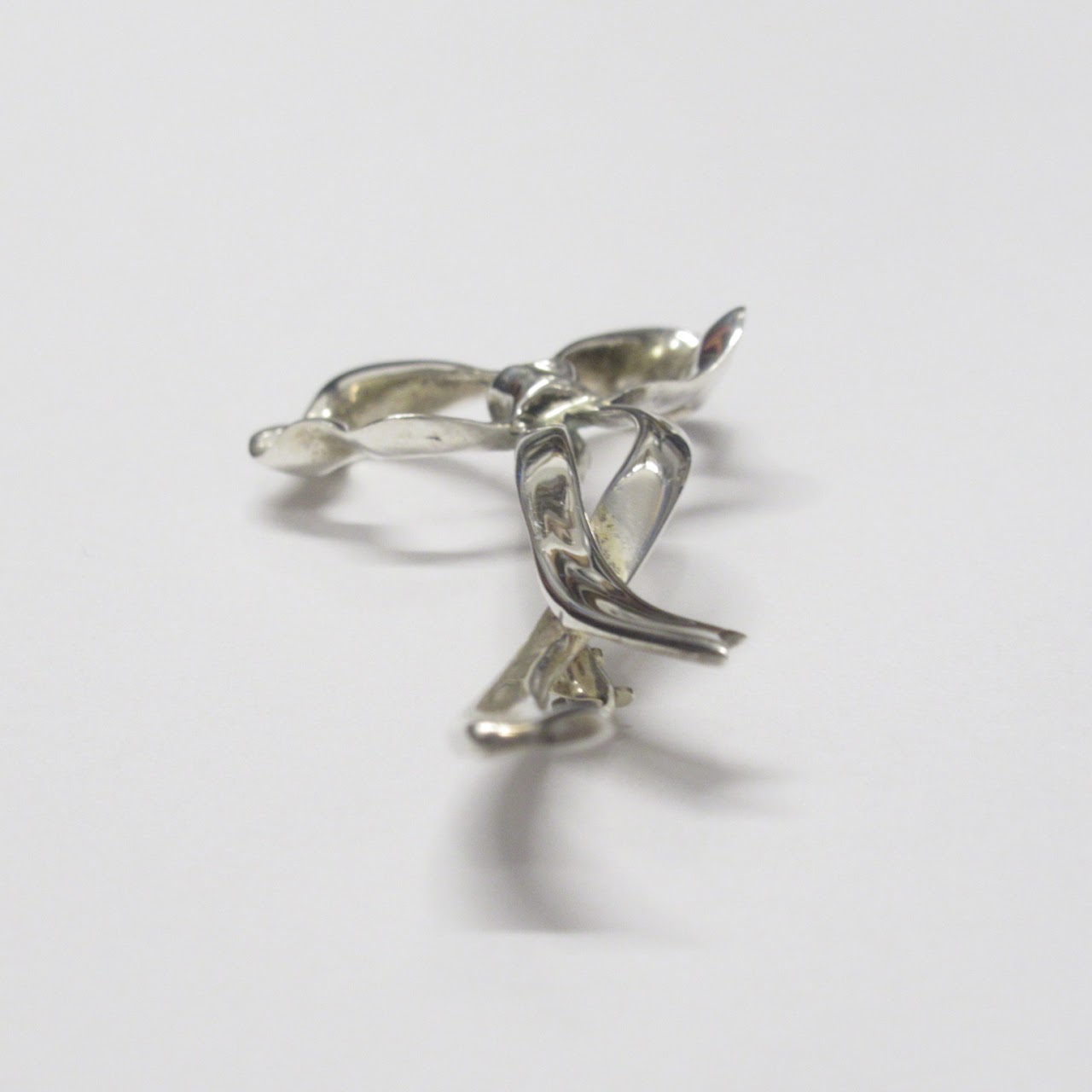 Tiffany & Co. Sterling Silver Vintage Bow Brooch