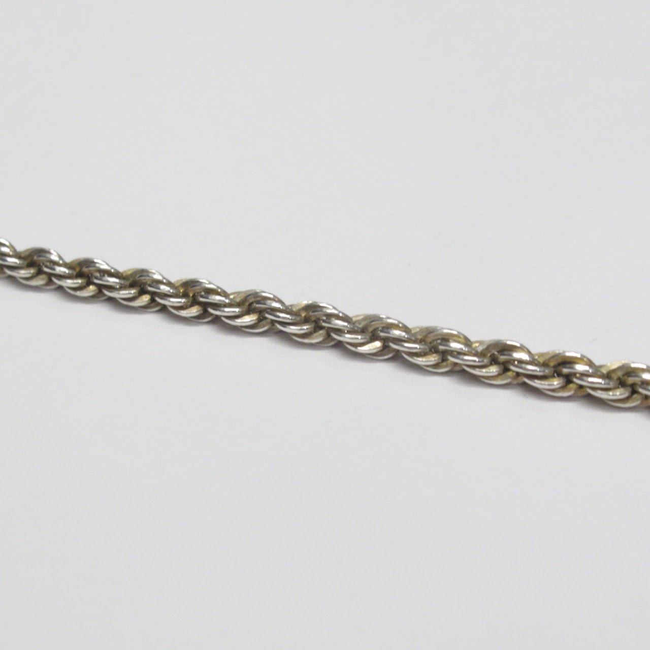 Tiffany & Co. Sterling Silver Twisted Chain Necklace