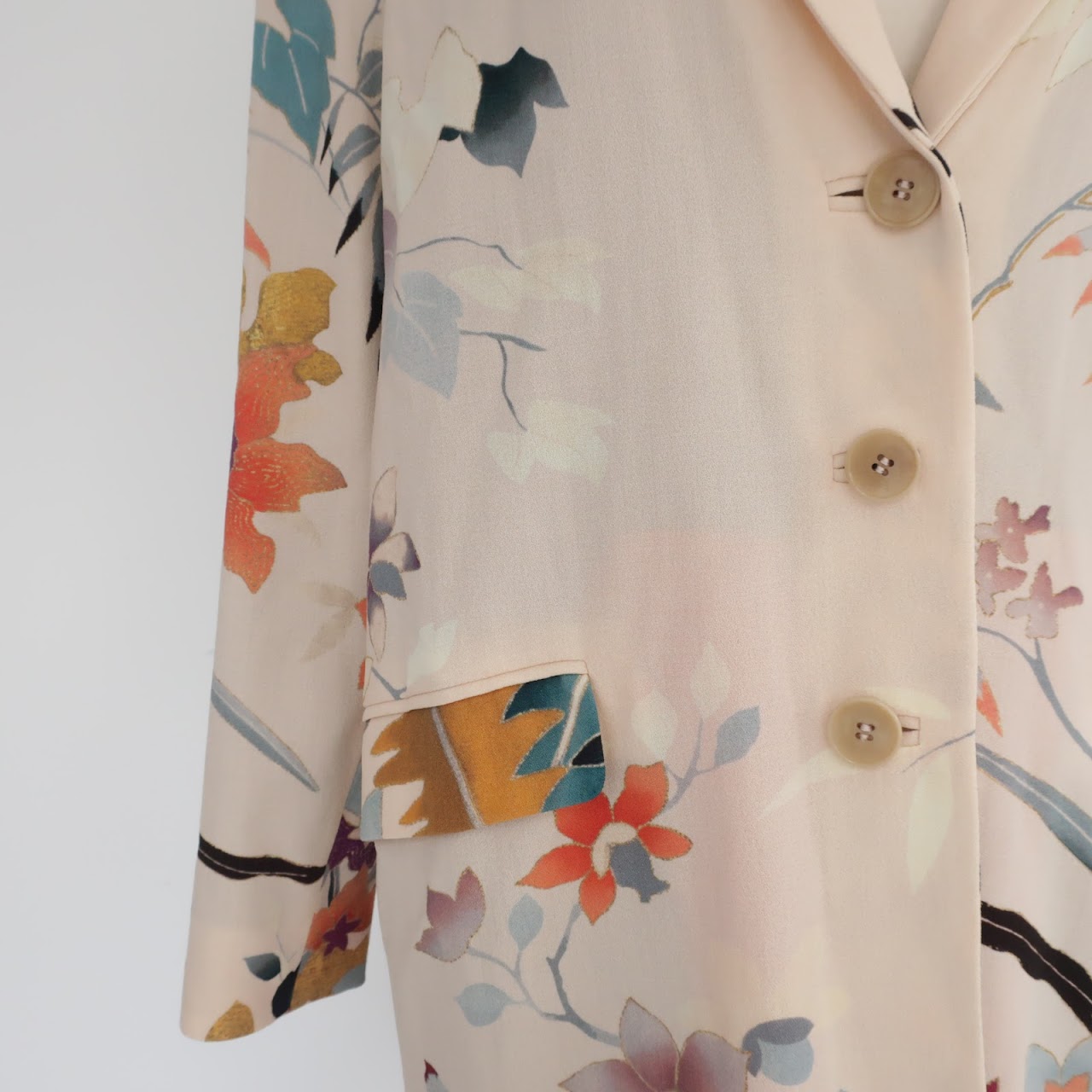 Etro Silk Floral Jacket
