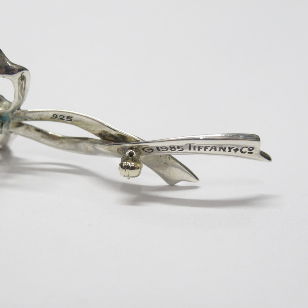 Tiffany & Co. Sterling Silver Vintage Bow Brooch