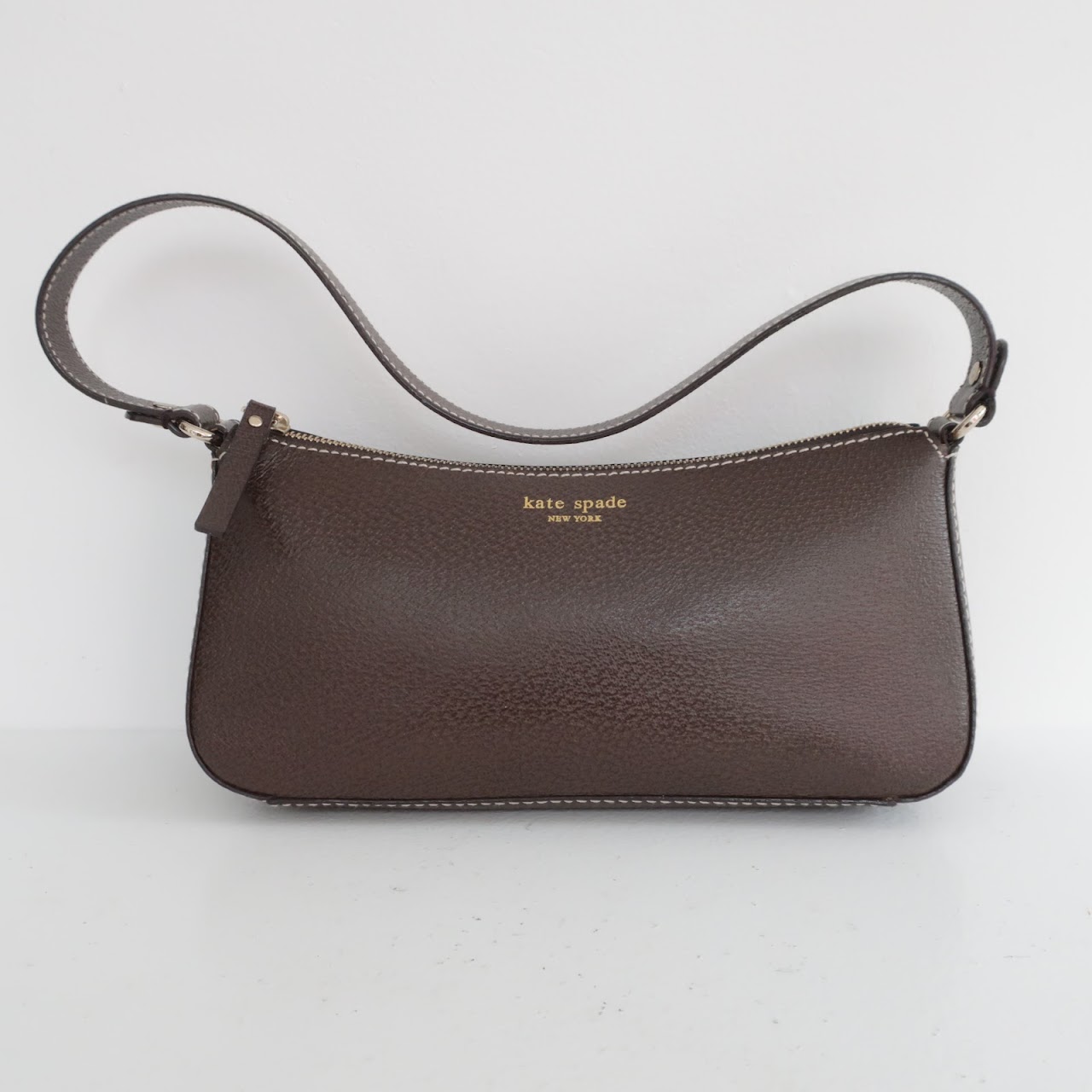 Kate Spade Brown Leather Shoulder Bag