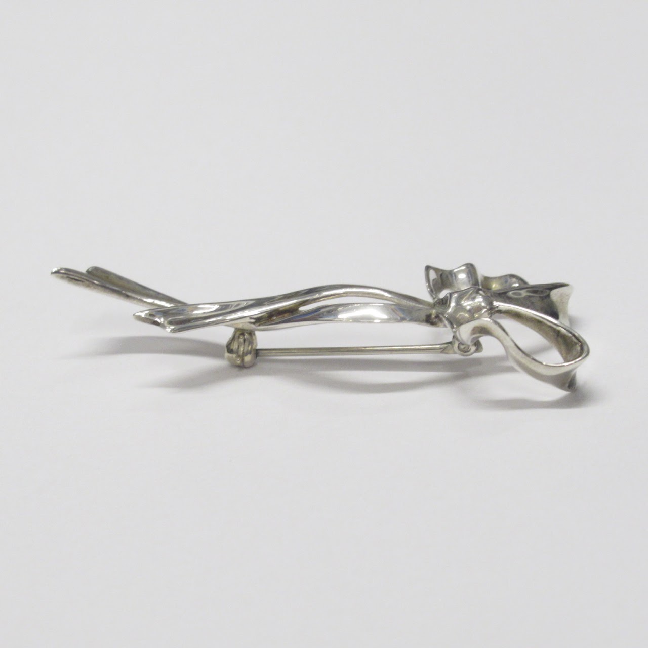 Tiffany & Co. Sterling Silver Vintage Bow Brooch