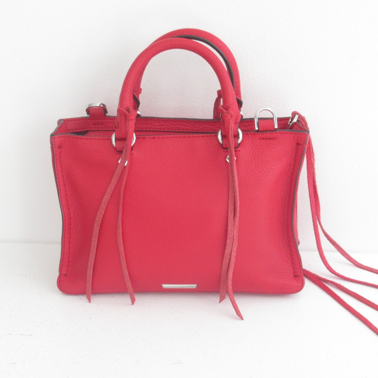 Rebecca Minkoff Red Convertible Crossbody  Satchel