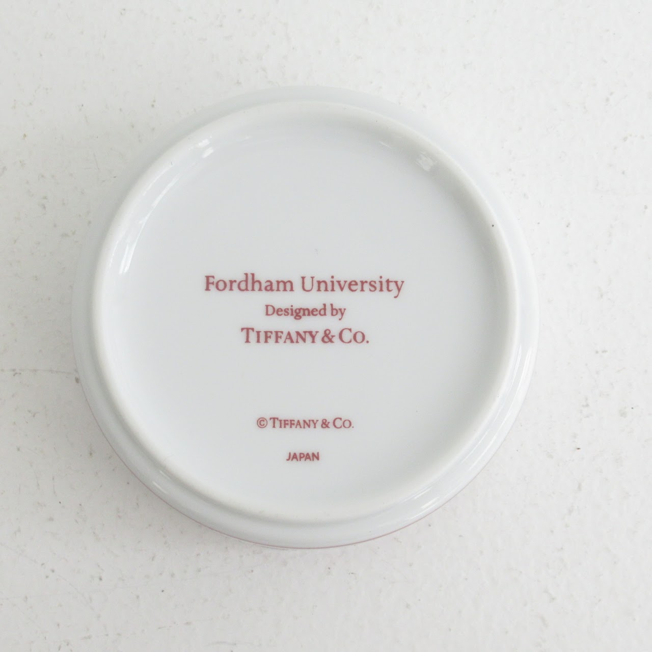 Tiffany & Co. Fordham University Trinket Box