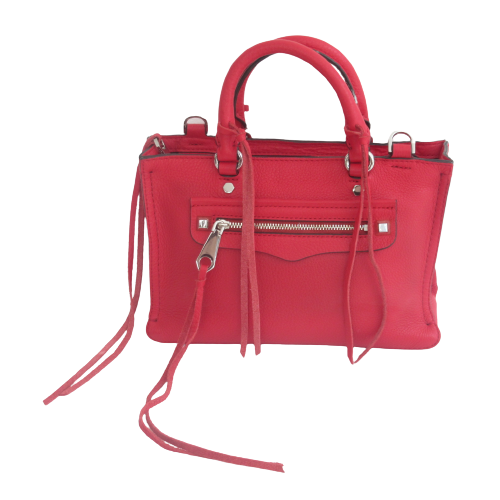 Rebecca Minkoff Red Convertible Crossbody  Satchel