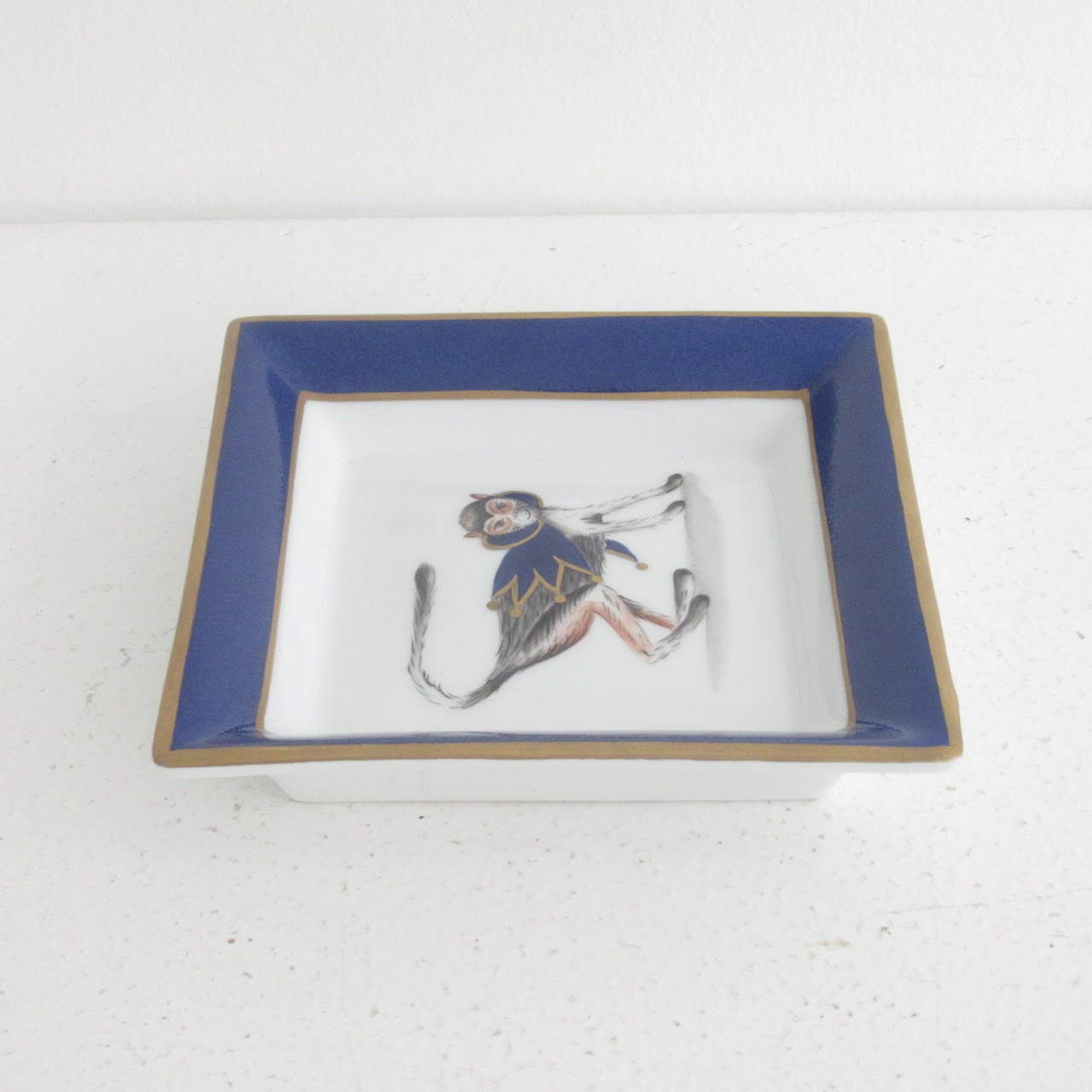 Limoges Caped Money Trinket Dish