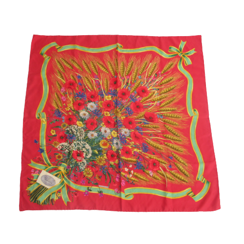 Gucci Silk Floral Scarf