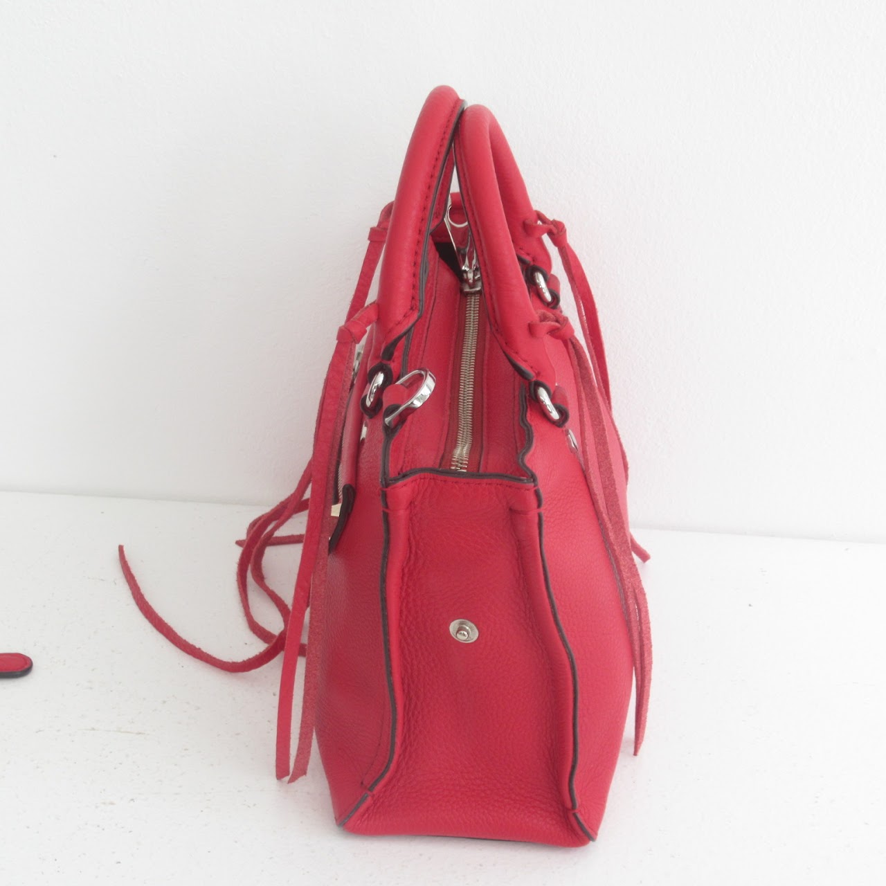 Rebecca Minkoff Red Convertible Crossbody  Satchel