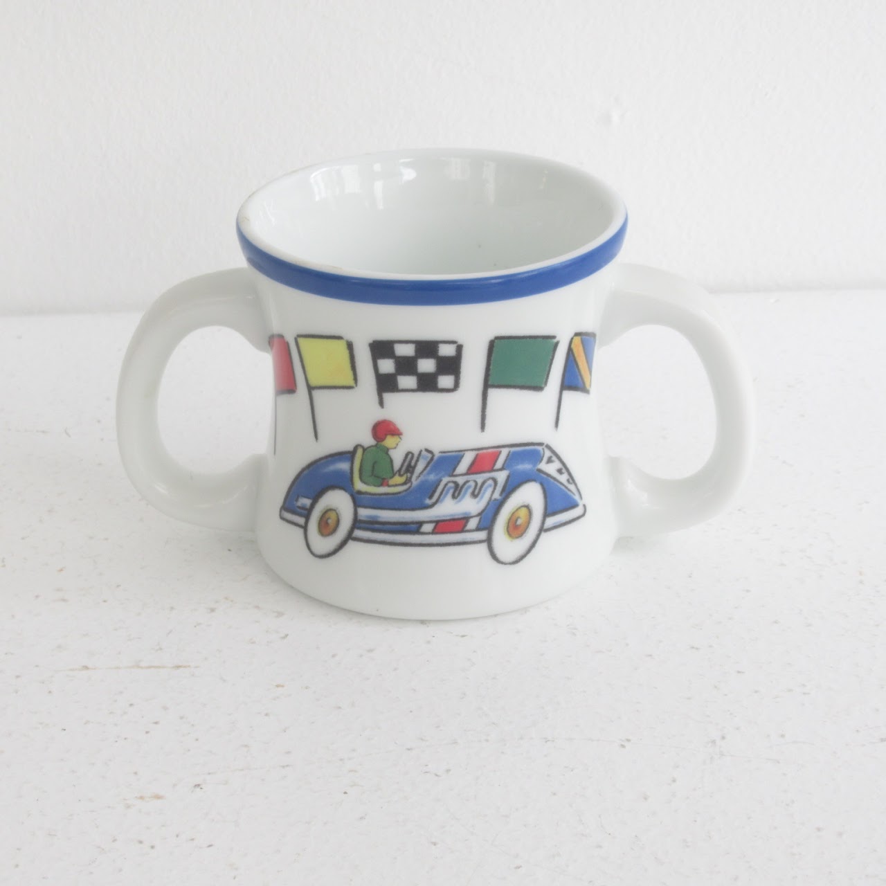 Tiffany & Co Child's Race Cars Dinnerware Set