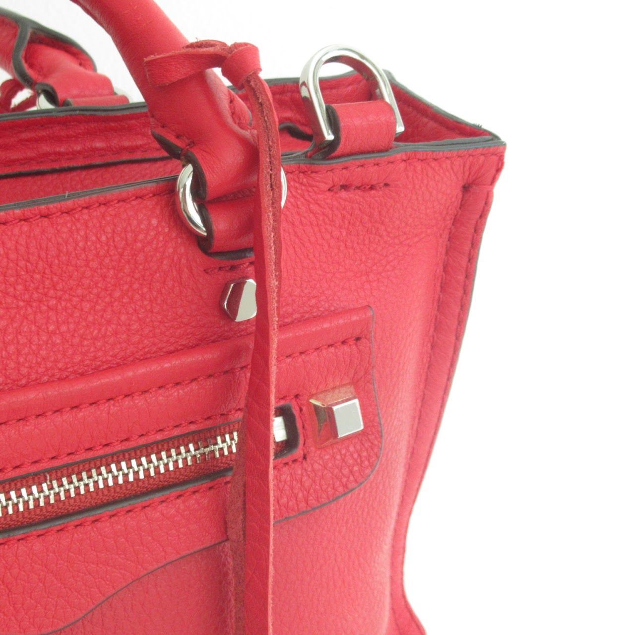 Rebecca Minkoff Red Convertible Crossbody  Satchel