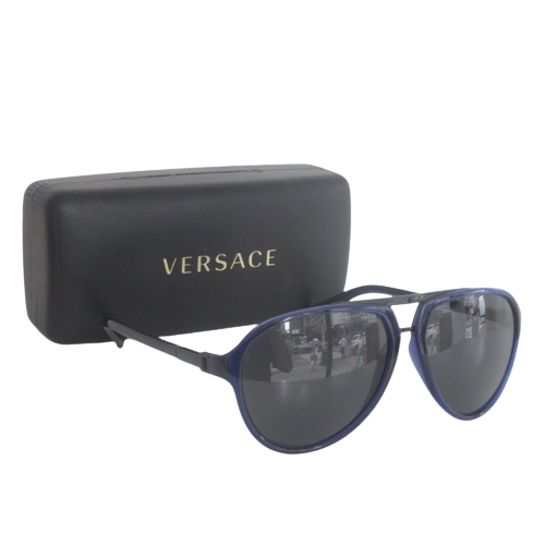 Versace Aviator Style Sunglasses